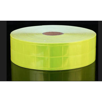 Fita de cristal reflexivo de PVC de alto brilho para roupas de segurança (DFT5203)